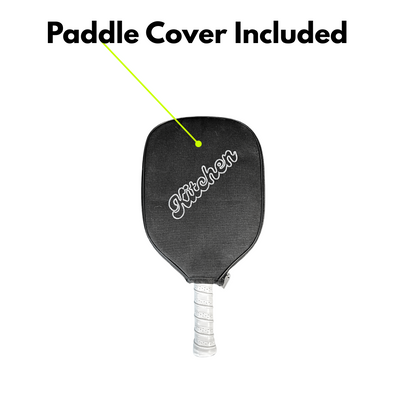 K1Y Carbon Fiber Silver Titanium 16MM  Core (Includes Paddle Cover)