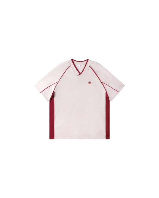 Only On Court Pickleball Shirt–- White & Red